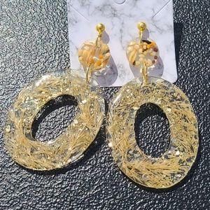 Field Harvest Acrylic Earrings